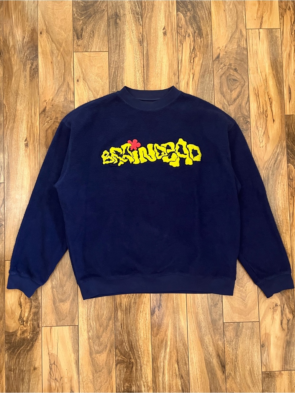 Brain Dead Slime Reverse Fleece Crewneck